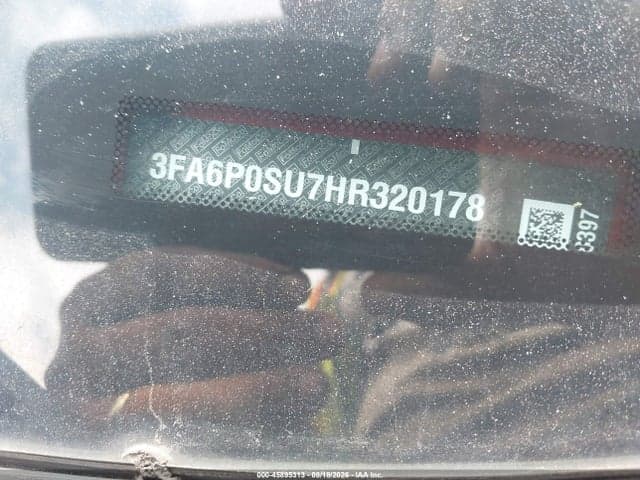 2017 FORD FUSION ENERGI TITANIUM 12