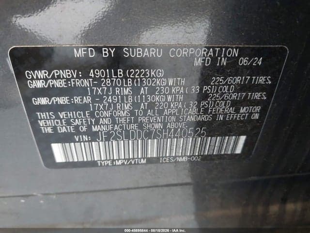 2025 SUBARU FORESTER PREMIUM 9