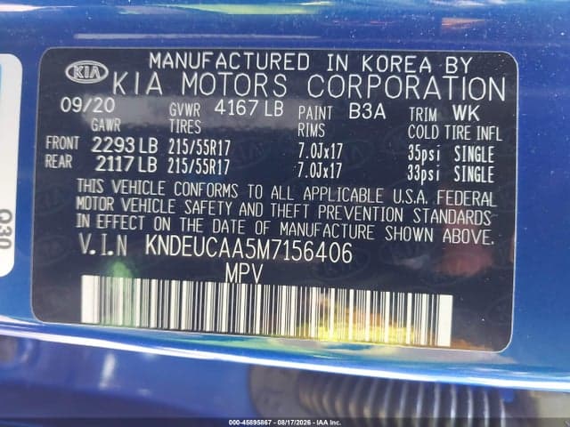 2021 KIA SELTOS S 9