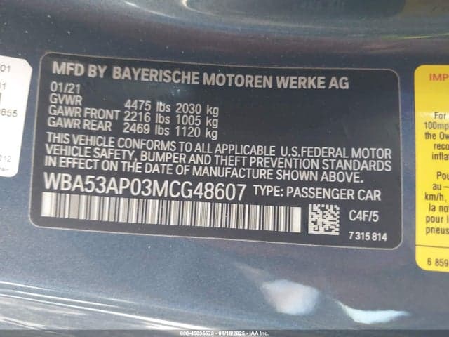 2021 BMW 430I 9