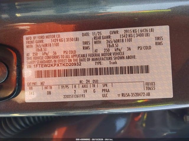 2026 FORD F-150 STX 9