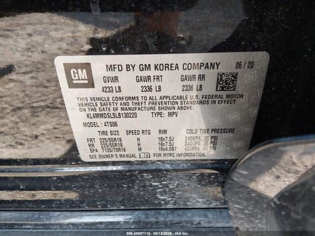 2020 BUICK ENCORE GX SELECT 9