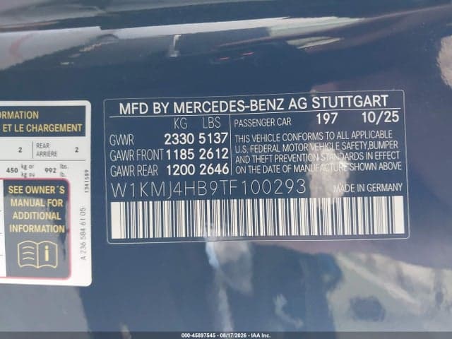 2026 MERCEDES-BENZ CLE 300 9