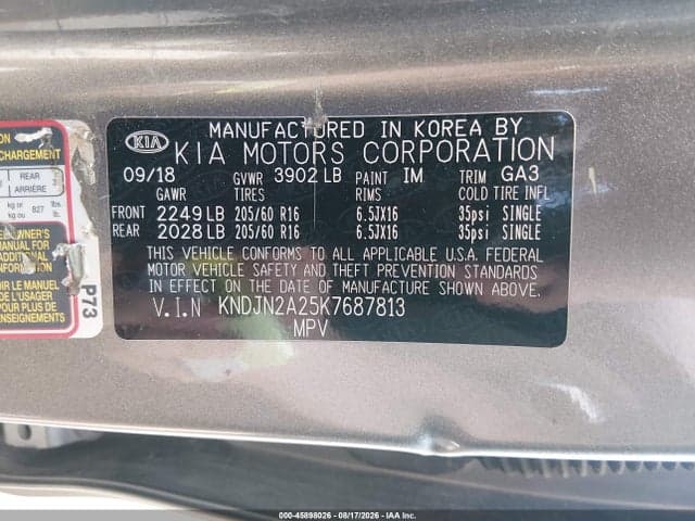 2019 KIA SOUL 9