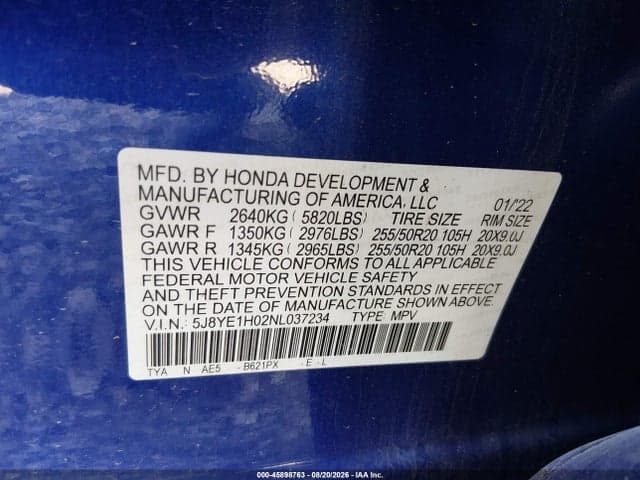 2022 ACURA MDX A-SPEC PACKAGE 9