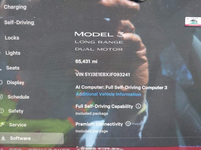 2018 TESLA MODEL 3 LONG RANGE/PERFORMANCE 16