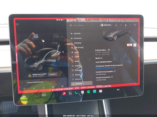 2018 TESLA MODEL 3 LONG RANGE/PERFORMANCE 19