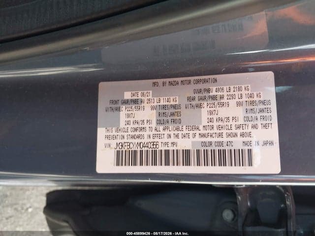 2021 MAZDA CX-5 CARBON EDITION TURBO 9