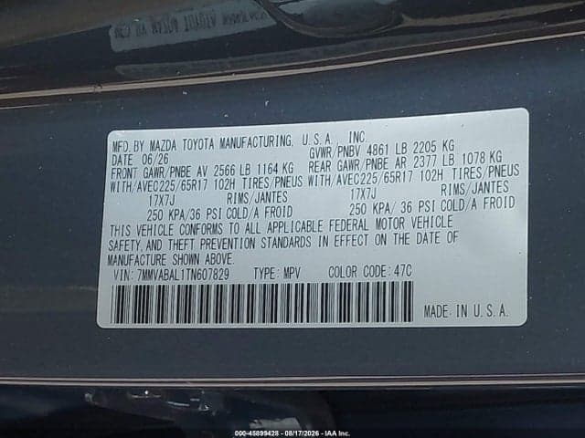 2026 MAZDA CX-50 2.5 S SELECT 9