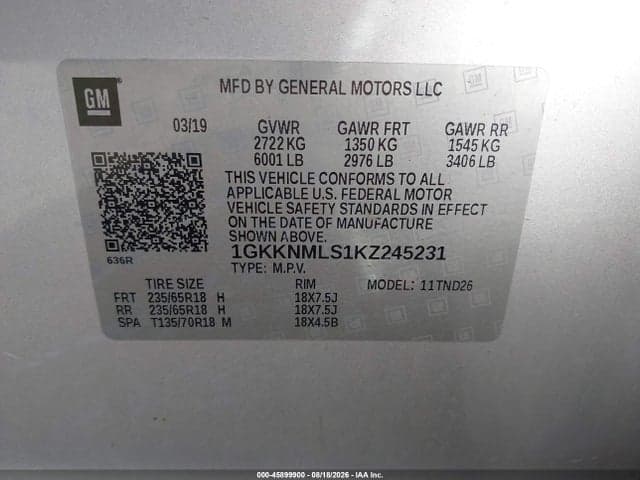 2019 GMC ACADIA SLT-1 9