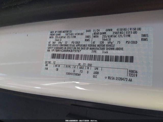 2024 FORD TRANSIT-250 9