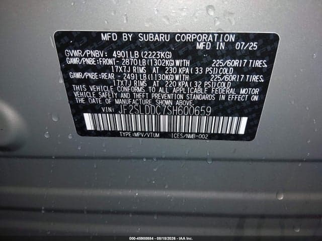 2025 SUBARU FORESTER PREMIUM 9