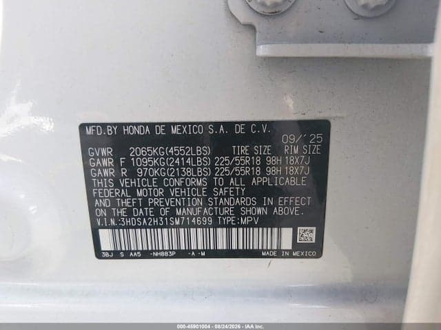 2025 ACURA ADX 9