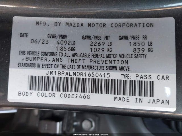 2024 MAZDA MAZDA3 2.5 S PREFERRED 9