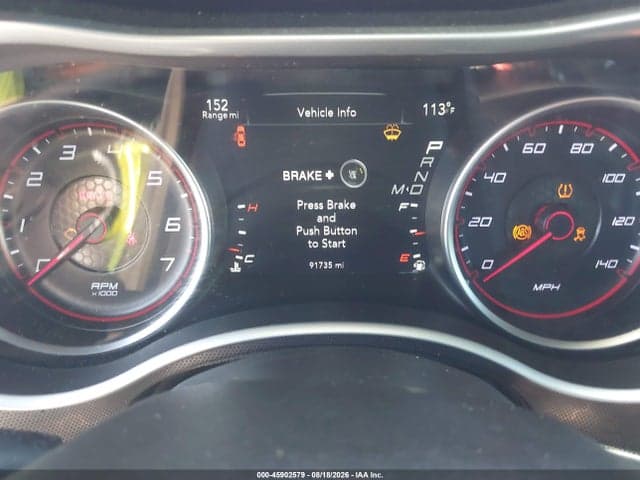 2017 DODGE CHARGER SXT RWD 7