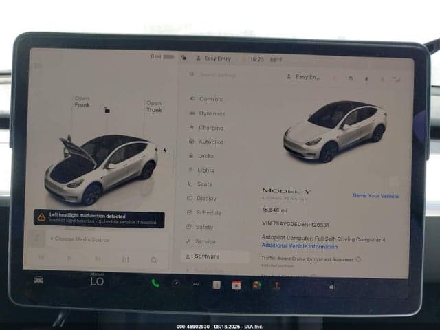 2024 TESLA MODEL Y LONG RANGE SINGLE MOTOR REAR-WHEEL DRIVE/RWD 7