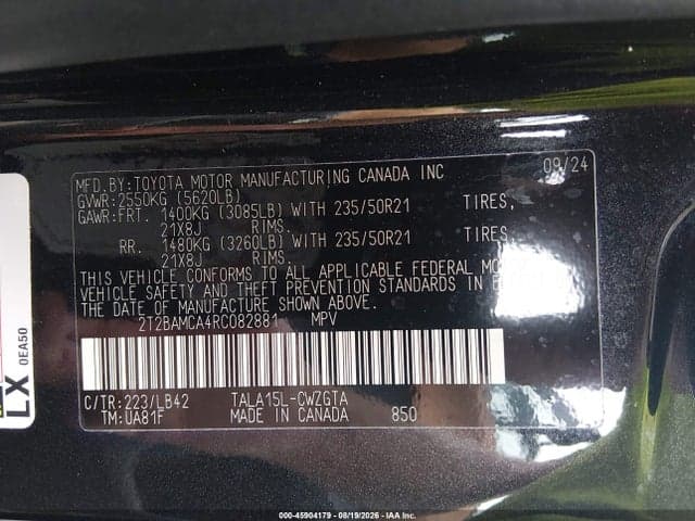 2024 LEXUS RX 350 PREMIUM PLUS 9