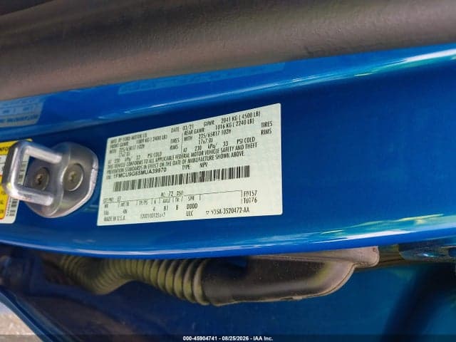 2021 FORD ESCAPE SE 9