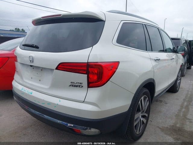 2017 HONDA PILOT ELITE 4