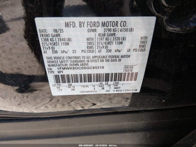 2025 FORD EXPLORER ST 9