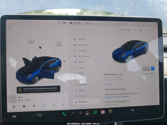 2020 TESLA MODEL 3 LONG RANGE DUAL MOTOR ALL-WHEEL DRIVE 7