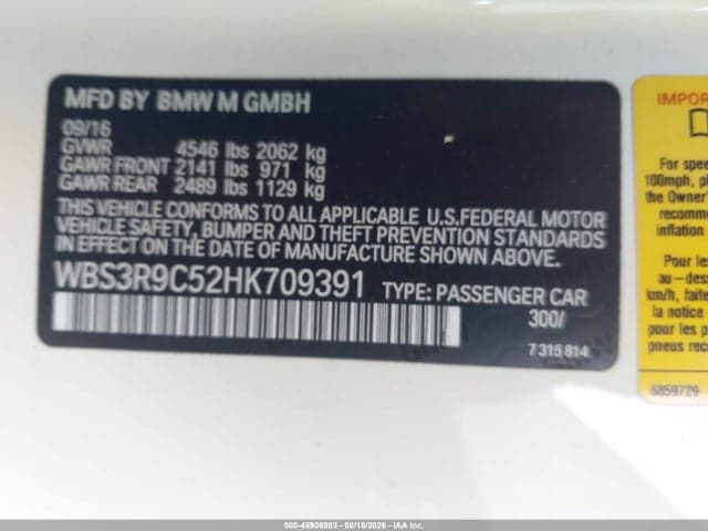 2017 BMW M4 9