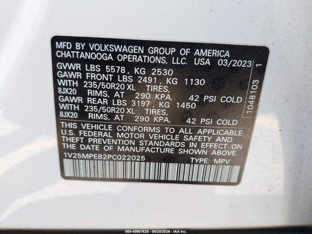 2023 VOLKSWAGEN ID.4 S 9