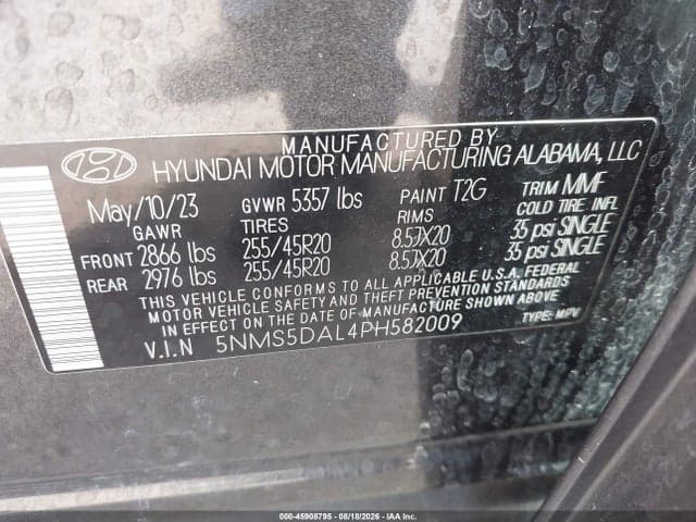 2023 HYUNDAI SANTA FE CALLIGRAPHY 9