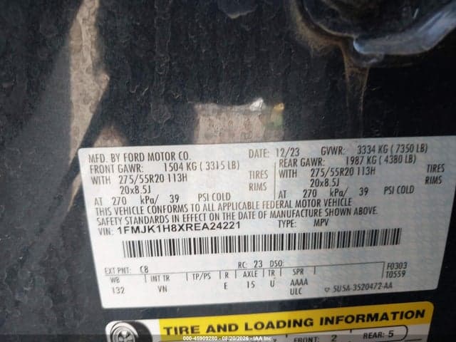 2024 FORD EXPEDITION XLT MAX 9