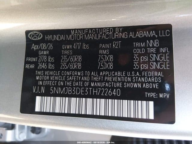 2026 HYUNDAI TUCSON SEL 9