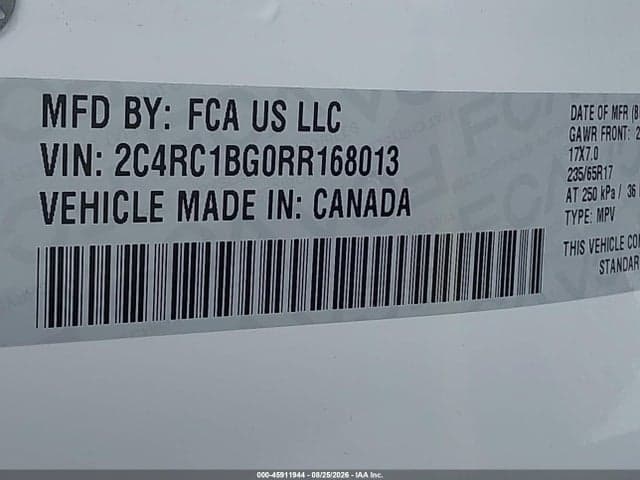 2024 CHRYSLER PACIFICA TOURING L 9