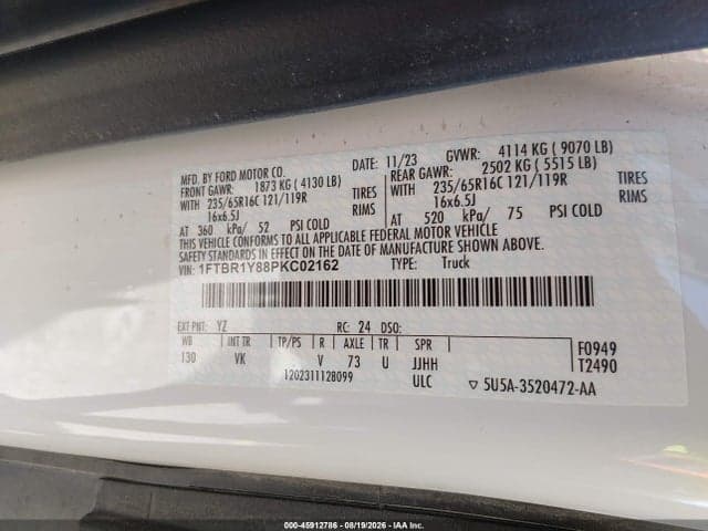 2023 FORD TRANSIT-250 9