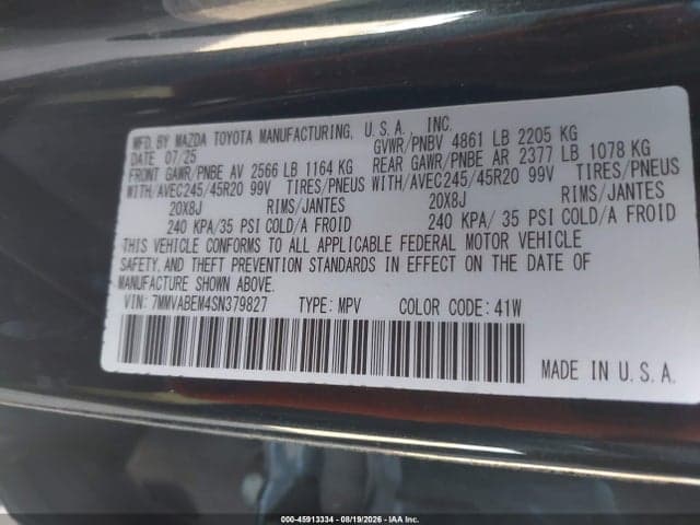 2025 MAZDA CX-50 2.5 S PREMIUM PLUS PACKAGE 9
