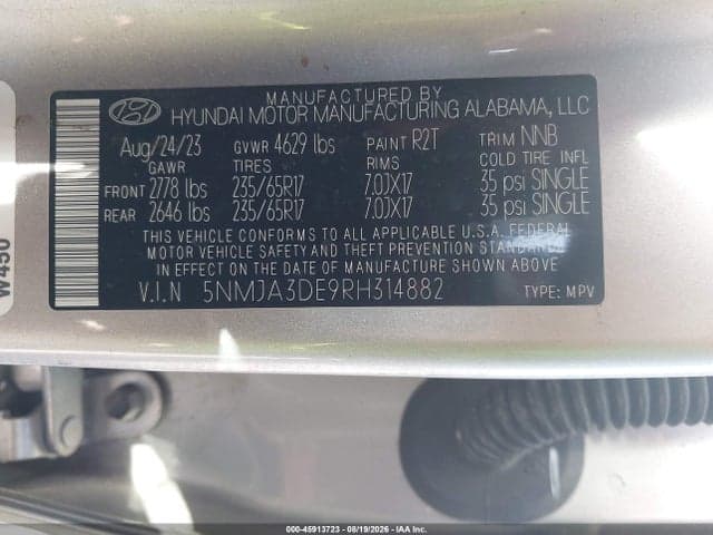 2024 HYUNDAI TUCSON SE 9
