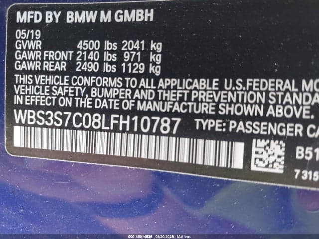 2020 BMW M4 CS 9