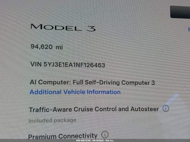 2022 TESLA MODEL 3 REAR-WHEEL DRIVE 7