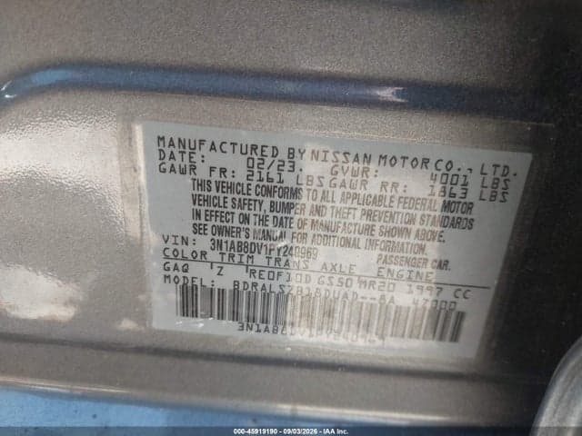 2023 NISSAN SENTRA SR XTRONIC CVT 9