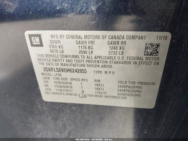 2017 GMC TERRAIN SLE-1 9