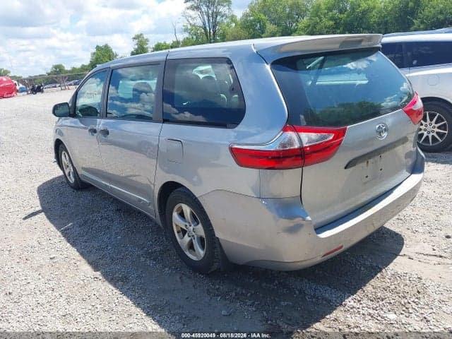 2017 TOYOTA SIENNA L 7 PASSENGER 3