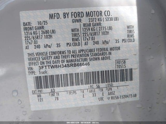 2025 FORD MAVERICK XLT 9