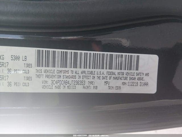 2018 DODGE JOURNEY SE 9
