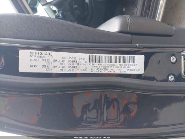 2019 DODGE DURANGO SXT AWD 9