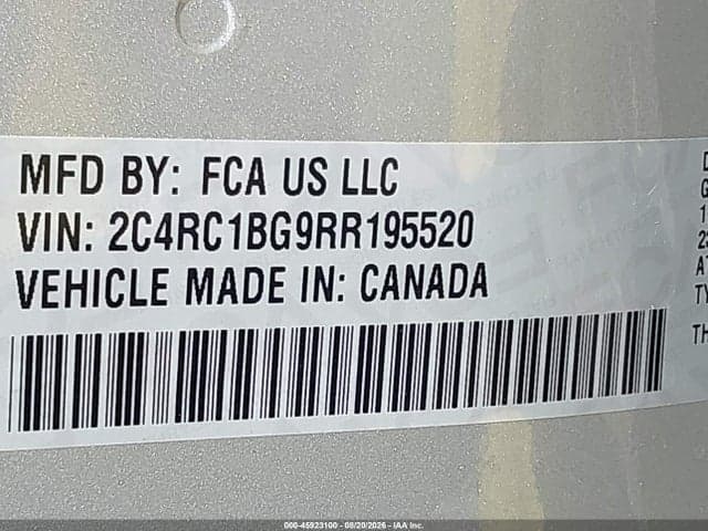 2024 CHRYSLER PACIFICA TOURING L 9