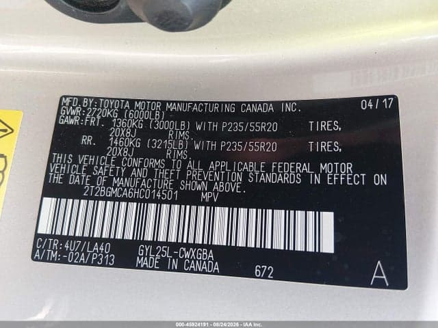 2017 LEXUS RX 450H 9