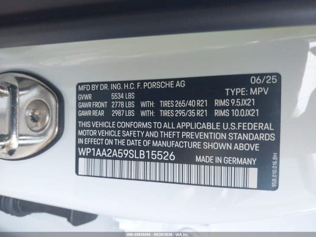 2025 PORSCHE MACAN T 9