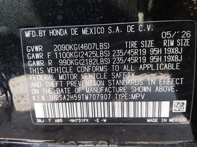 2026 ACURA ADX A-SPEC 9