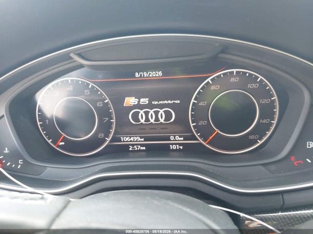 2018 AUDI S5 3.0T PREMIUM PLUS 7