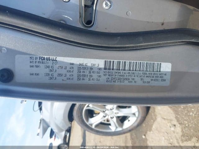2017 DODGE JOURNEY CROSSROAD 9