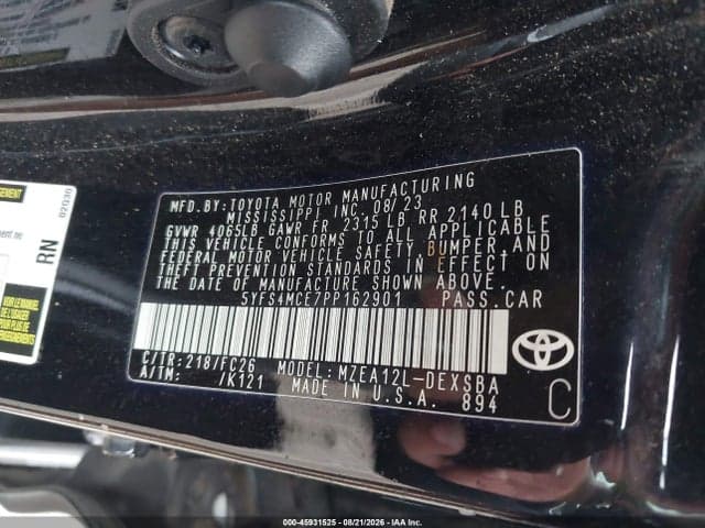 2023 TOYOTA COROLLA SE 9