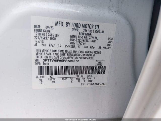 2023 FORD MAVERICK XL 9